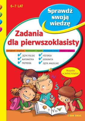 Okładka książki Zadania dla pierwszoklasisty