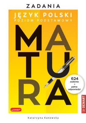Okładka książki Zadania z polskiego MATURA. Poziom podstawowy
