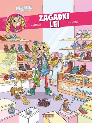 Zagadki Lei. Autor: Philippe Larbier, Thierry Nouveau. SmakLiter.pl Okładka książki Zagadki Lei