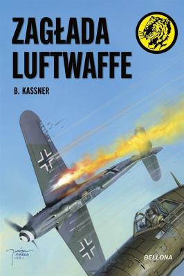 Zagłada Luftwaffe. Autor: B. Kassner. SmakLiter.pl Okładka książki Zagłada Luftwaffe