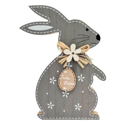 Opakowanie Zając drewniany szary
