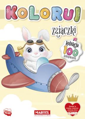 Okładka książki Zajączki. Koloruj