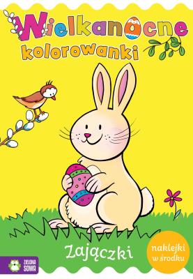 Zajączki. Wielkanocne kolorowanki. Autor: Opracowanie zbiorowe. SmakLiter.pl Okładka książki Zajączki. Wielkanocne kolorowanki