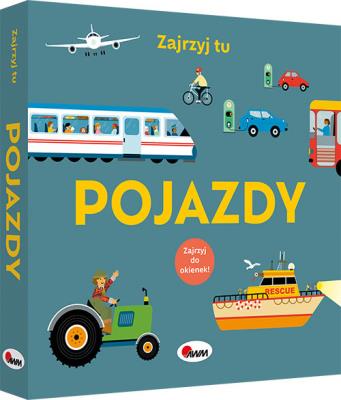 Okładka książki Zajrzyj tu Pojazdy