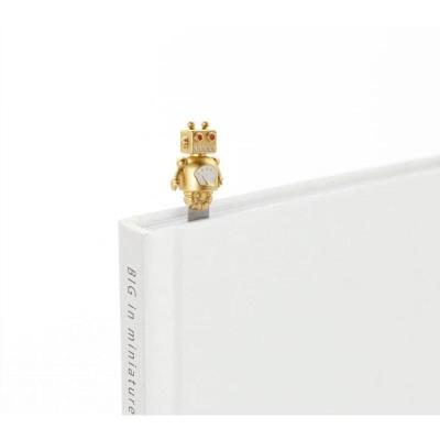 Opakowanie Zakładka do książki robot złoty