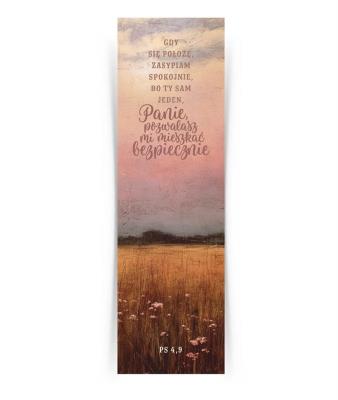 Zakładka duża - Gdy się położę. Wydawca: Szaron. SmakLiter.pl Opakowanie Zakładka duża - Gdy się położę