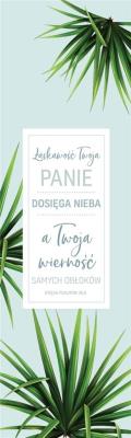 Opakowanie Zakładka Duża - Łaskawość Twoja