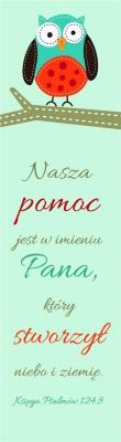 Opakowanie Zakładka Duża - Nasza pomoc jest w imieniu Pana
