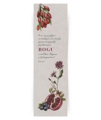 Zakładka duża - O nic się zbytnio. Wydawca: Szaron. SmakLiter.pl Opakowanie Zakładka duża - O nic się zbytnio