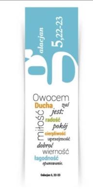 Zakładka duża - Owocem. Wydawca: Szaron. SmakLiter.pl Opakowanie Zakładka duża - Owocem