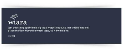 Zakładka duża - Wiara jest. Wydawca: Szaron. SmakLiter.pl Opakowanie Zakładka duża - Wiara jest