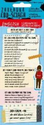 Zakładka edu-ściąga. English czasowniki nieregular. Wydawca: Henry. SmakLiter.pl Opakowanie Zakładka edu-ściąga. English czasowniki nieregular