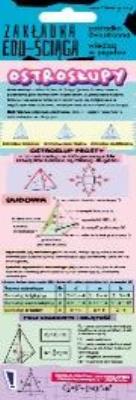 Opakowanie Zakładka edu-ściąga. Ostrosłupy
