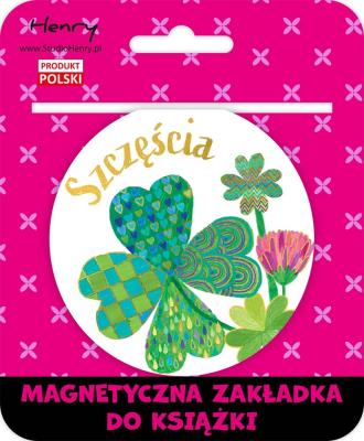 Zakładka magnetyczna kulka 2 koniczyna. Wydawca: Henry. SmakLiter.pl Opakowanie Zakładka magnetyczna kulka 2 koniczyna
