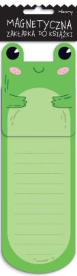 Opakowanie Zakładka magnetyczna notka Frog