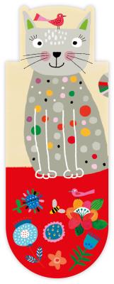 Opakowanie Zakładka magnetyczna owal Kot i ptak