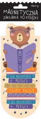 Opakowanie Zakładka magnetyczna owal Miś czyta