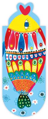 Opakowanie Zakładka magnetyczna owal Ryba usta