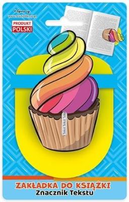 Opakowanie Zakładka znacznik tekstu Babeczka