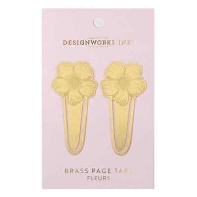 Opakowanie Zakładki do książek metalowe Fleurs 2szt
