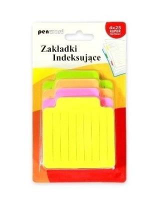 Zakładki indeksujące papierowe. Wydawca: PENWORD. SmakLiter.pl Opakowanie Zakładki indeksujące papierowe