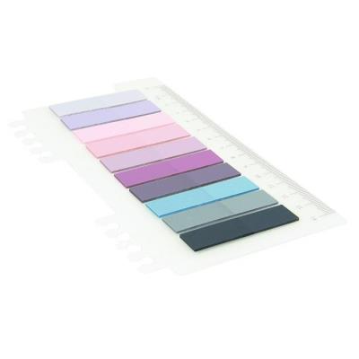 Zakładki indeksujące plastikowe 10x20 12mmx45mm. Wydawca: PENWORD. SmakLiter.pl Opakowanie Zakładki indeksujące plastikowe 10x20 12mmx45mm