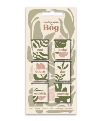 Zakładki magnetyczne - Co daje nam 6szt. Wydawca: Szaron. SmakLiter.pl Opakowanie Zakładki magnetyczne - Co daje nam 6szt