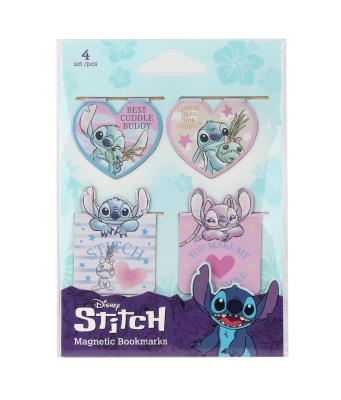 Zakładki magnetyczne Disney Fashion  Stitch wzór 1. Wydawca: Patio. SmakLiter.pl Opakowanie Zakładki magnetyczne Disney Fashion  Stitch wzór 1