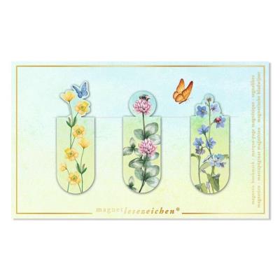 Zakładki Magnetyczne Łąka. Wydawca: Moses. SmakLiter.pl Opakowanie Zakładki Magnetyczne Łąka