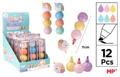 Opakowanie Zakleślacz w kulce 3 kolory jednorożec MIX