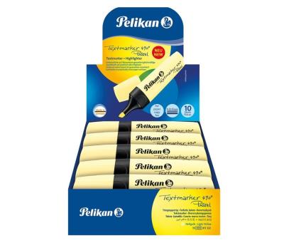 Opakowanie Zakreślacz 490 Pastell żółty (10szt)