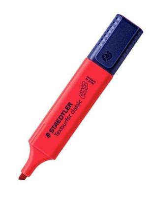 Opakowanie Zakreślacz Classic Colors mocny czerwony (10szt)