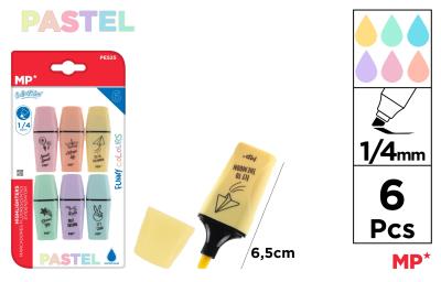 Opakowanie Zakreślacz Fluorescencyjny 6 kolorów