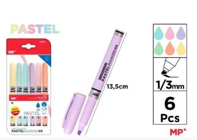 Opakowanie Zakreślacz fluorescencyjny pastelowe Macaron