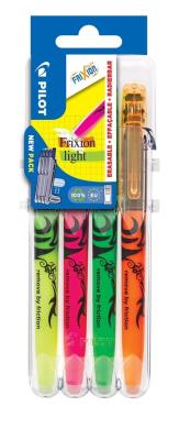 Opakowanie Zakreślacz FriXion light 4szt PILOT