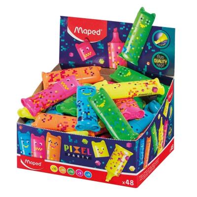 Opakowanie Zakreślacz mini Pixel Fluo mix (48szt) MAPED