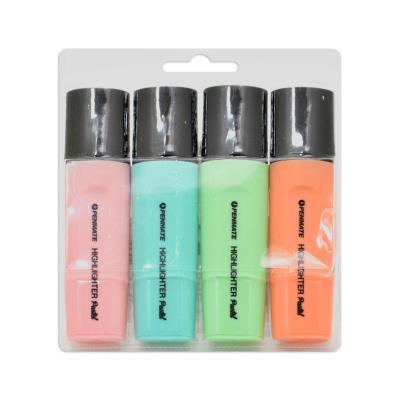 Opakowanie Zakreślacz pastelowy 4 kolory