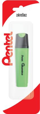 Opakowanie Zakreślacz płaski SL60, seledynowy x 1 blister