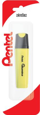 Opakowanie Zakreślacz płaski SL60, żółty x 1 blister