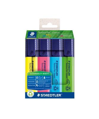 Opakowanie Zakreślacz Textsurfer Classic eco 4 kol. STAEDTLER