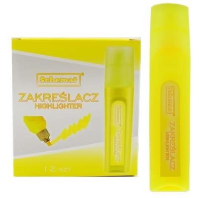 Opakowanie Zakreślacz żółty (12szt)
