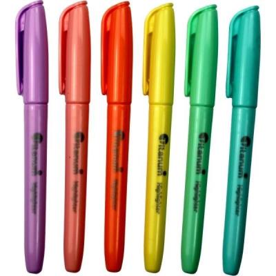 Opakowanie Zakreślacze pastelowe 6 kolorów