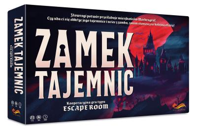 Zamek tajemnic. Autor: Humphries Elliot. SmakLiter.pl Okładka książki Zamek tajemnic