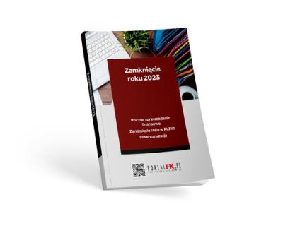 Zamknięcie roku 2023. Autor: Trzpioła Katarzyna. SmakLiter.pl Okładka książki Zamknięcie roku 2023