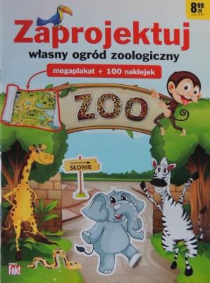 Zaprojektuj. ZOO. Autor:   Praca zbiorowa. SmakLiter.pl Okładka książki Zaprojektuj. ZOO