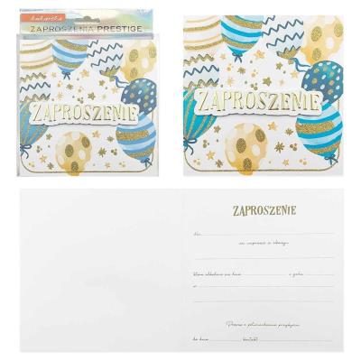 Opakowanie Zaproszenie 5szt