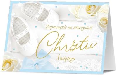 Opakowanie Zaproszenie Chrzest (10szt)