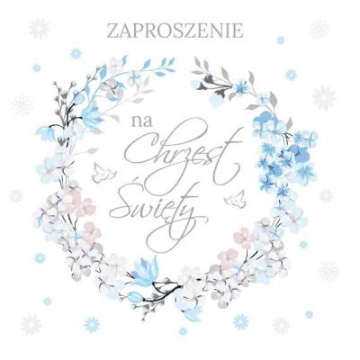 Opakowanie Zaproszenie Chrzest (10szt)
