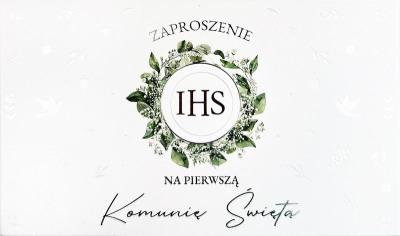 Opakowanie Zaproszenie Komunia (10 szt)