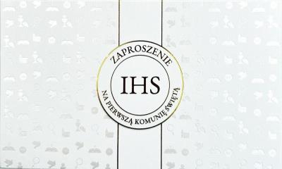Opakowanie Zaproszenie Komunia (10 szt)